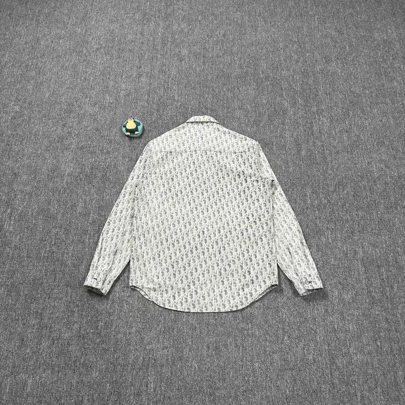 Dior Dior Men's Cotton Shirt in White 0089 Size US S / EU 44-46 / 1 - 2 Thumbnail