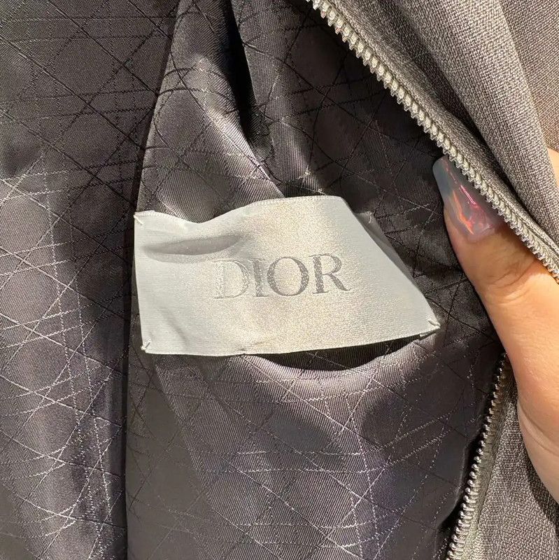 Dior Dior Gray XL Men's Outerwear Jacket 0089 Size US XL / EU 56 / 4 - 3 Thumbnail