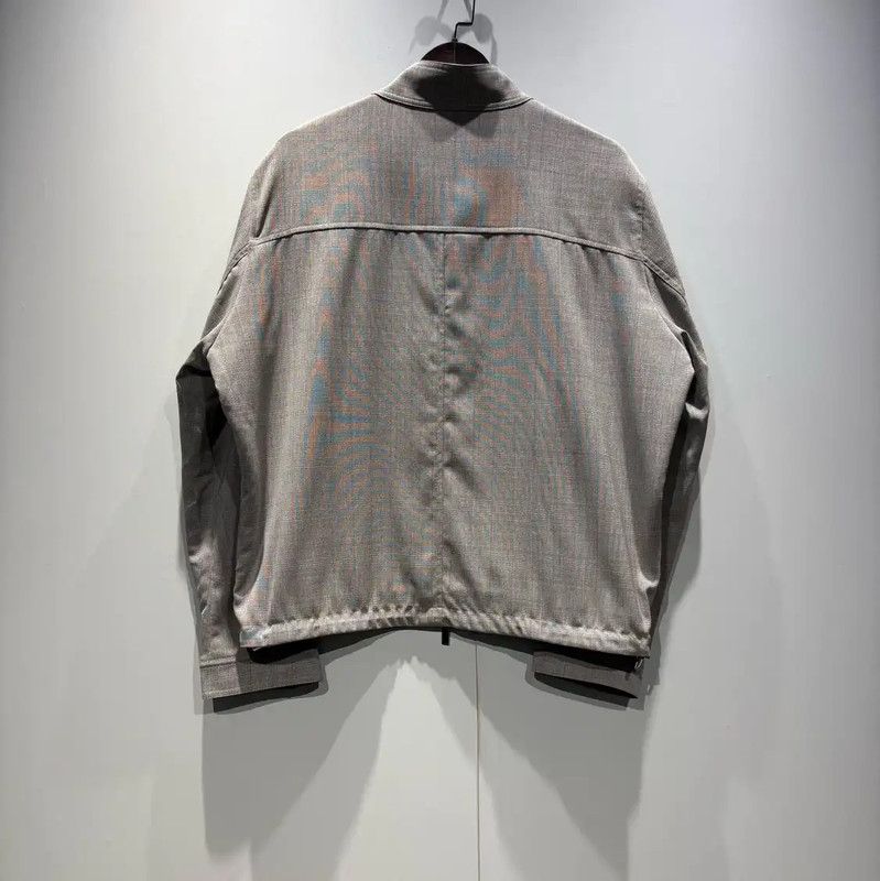 Dior Dior Gray XL Men's Outerwear Jacket 0089 Size US XL / EU 56 / 4 - 2 Thumbnail