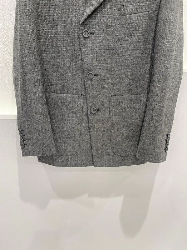Dior Dior Gray Long Sleeve Outerwear Jacket 0089 Size US M / EU 48-50 / 2 - 4 Thumbnail