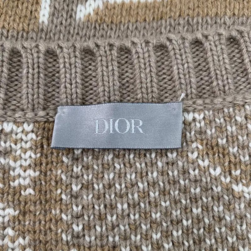 Dior Dior Brown Cashmere Pullover Sweater for Men 0089 Size US XL / EU 56 / 4 - 5 Thumbnail