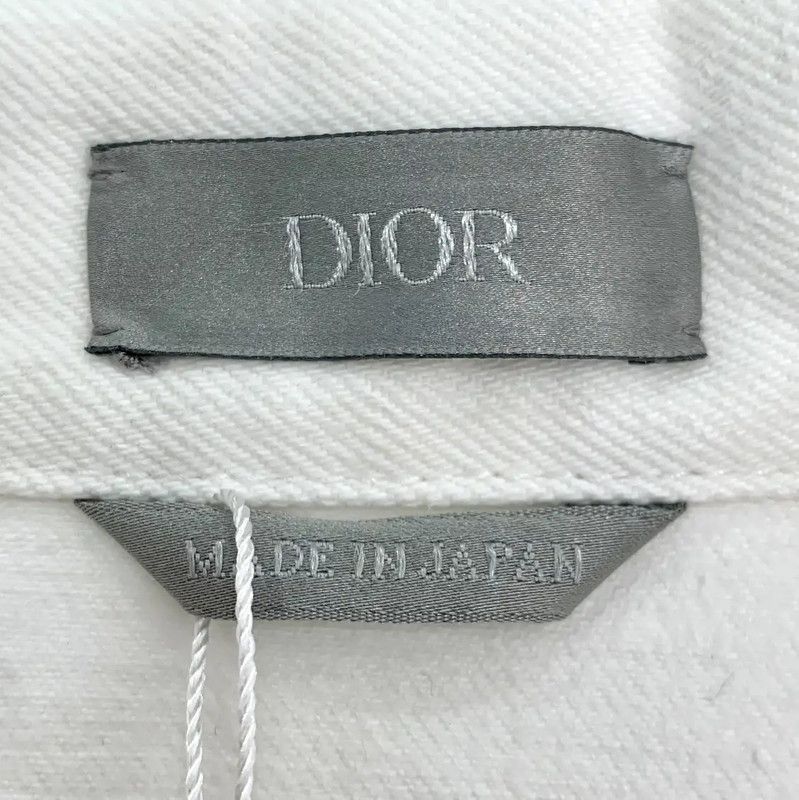 Dior Dior Men's White Cotton Jacket 0089 Size US S / EU 44-46 / 1 - 6 Thumbnail