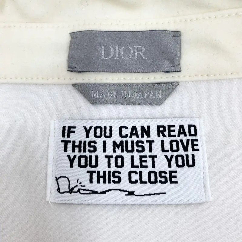 Dior Dior Beige Cotton Long Sleeve Shirt for Men 0089 Size US L / EU 52-54 / 3 - 5 Thumbnail