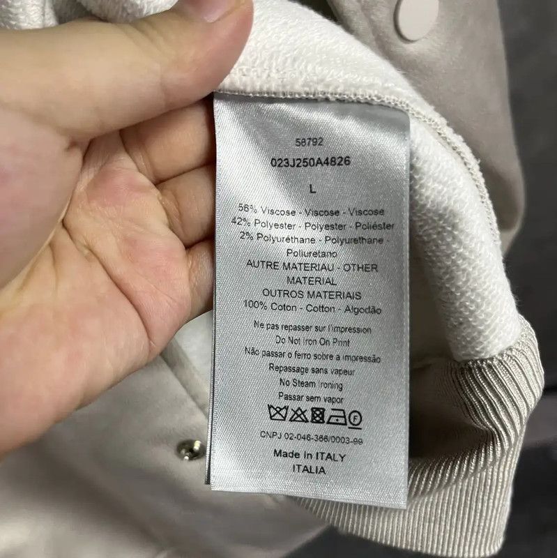 Dior Dior Gray Polyester Men's Jacket 0089 Size US L / EU 52-54 / 3 - 3 Thumbnail