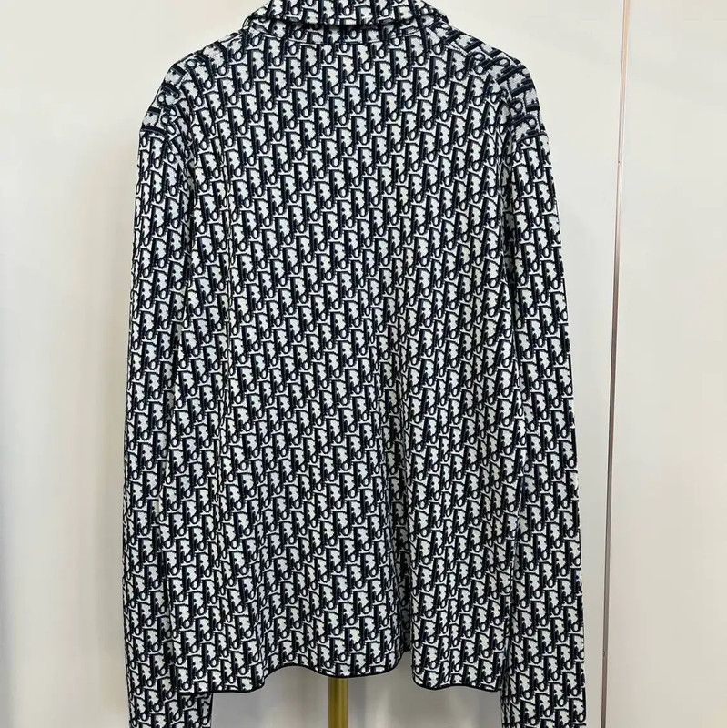 Dior Dior Blue Long Sleeve Shirt for Men 0089 Size US M / EU 48-50 / 2 - 2 Thumbnail