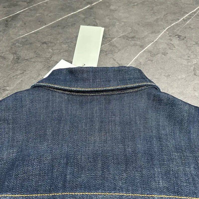 Dior Dior Blue Denim Jacket for Men 0089 Size US M / EU 48-50 / 2 - 6 Thumbnail