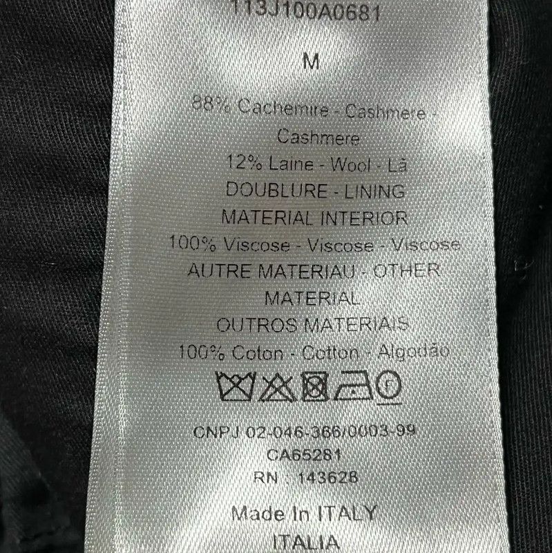 Dior Dior Gray Cashmere Casual Pants 0089 Size US 27 - 5 Thumbnail