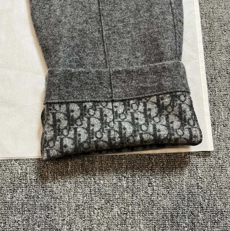 Dior Dior Gray Cashmere Casual Pants 0089 Size US 27 - 3 Thumbnail
