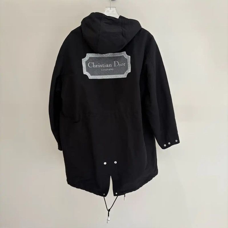 Dior Dior Men's Black Nylon Winter Coat 0089 Size US XL / EU 56 / 4 - 2 Thumbnail