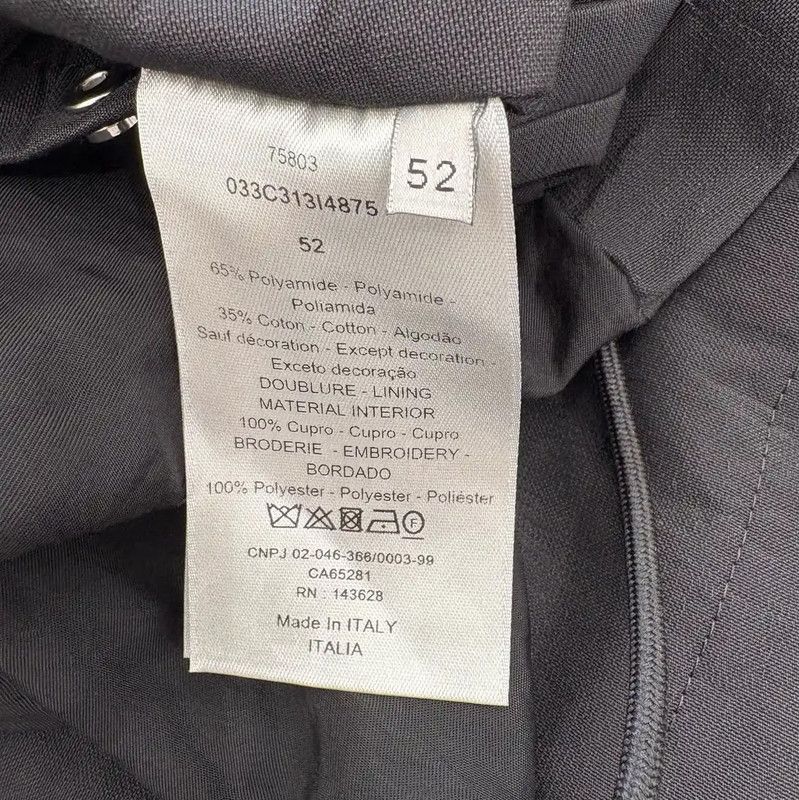 Dior Dior Men's Black Nylon Winter Coat 0089 Size US XL / EU 56 / 4 - 8 Thumbnail