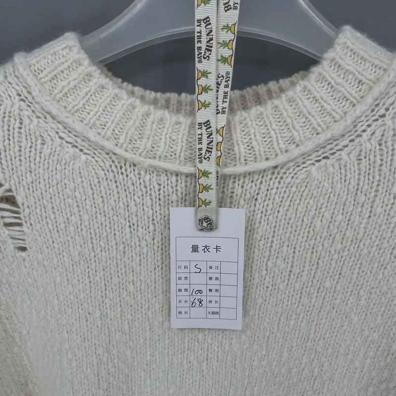 Dior Dior White Wool Sweater for Men 0089 Size US S / EU 44-46 / 1 - 6 Thumbnail
