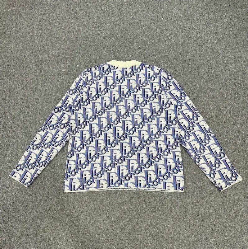 Dior Dior Multicolor Men's Wool Sweater 0089 Size US M / EU 48-50 / 2 - 2 Thumbnail
