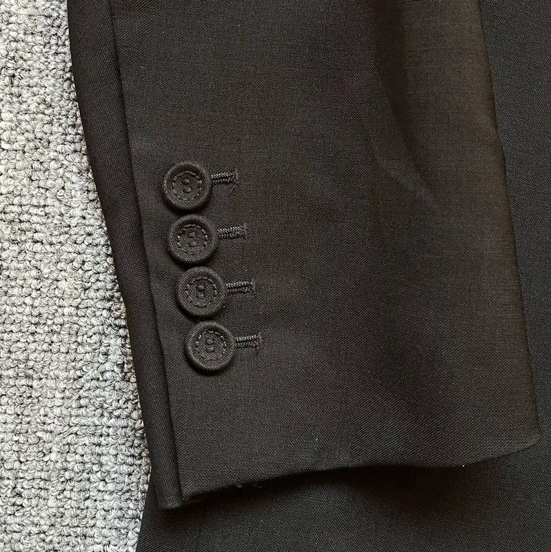 Dior Dior Black Wool Men's Outerwear Jacket 0089 Size US L / EU 52-54 / 3 - 5 Thumbnail