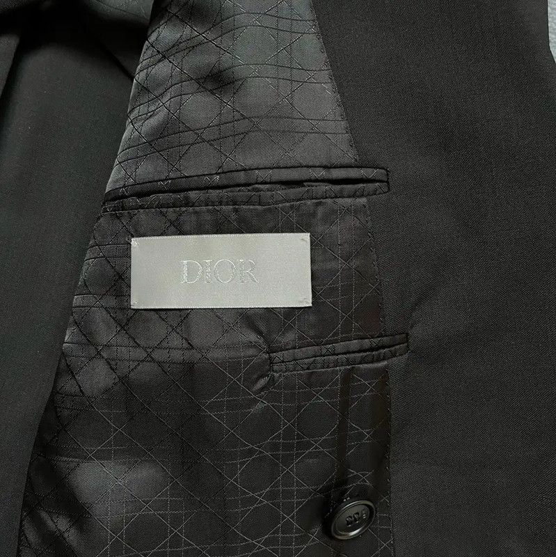 Dior Dior Black Wool Men's Outerwear Jacket 0089 Size US L / EU 52-54 / 3 - 8 Thumbnail