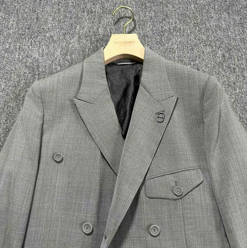 Dior Dior Gray Wool Plaid Long Sleeve Jacket 0089 Size US S / EU 44-46 / 1 - 2 Thumbnail