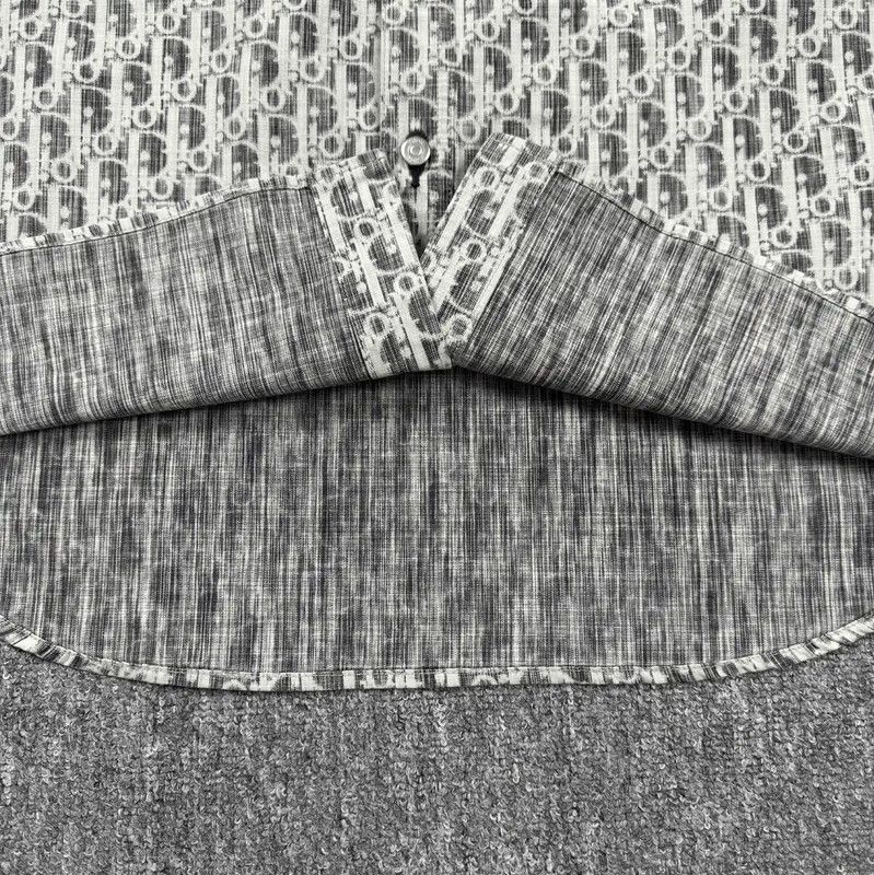 Dior Dior Men's Light Gray Cotton Jacket 0089 Size US M / EU 48-50 / 2 - 6 Thumbnail