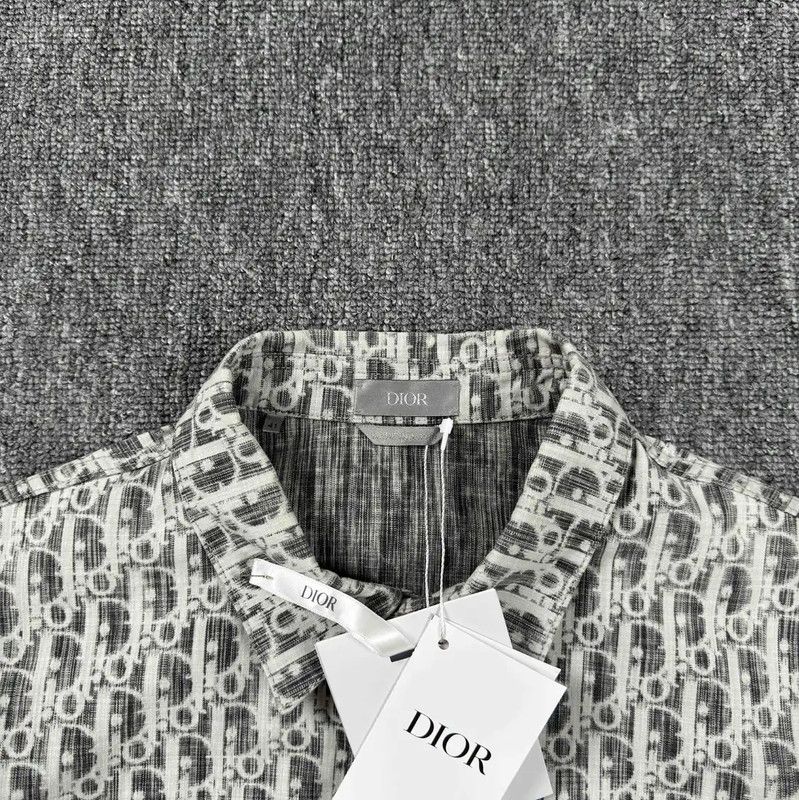 Dior Dior Men's Light Gray Cotton Jacket 0089 Size US M / EU 48-50 / 2 - 3 Thumbnail