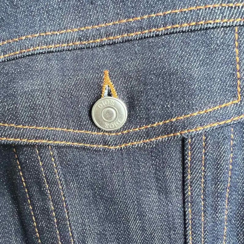 Dior Blue Denim Jacket for Men 0089