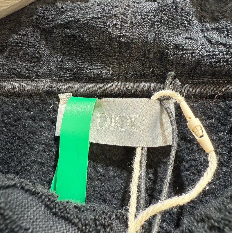 Dior Dior Black Cotton Blend Hoodie Men’s XL 0089 Size US XL / EU 56 / 4 - 2 Thumbnail