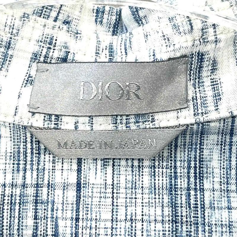 Dior Dior Light Blue Men's Button-Up Shirt 0089 Size US S / EU 44-46 / 1 - 4 Thumbnail