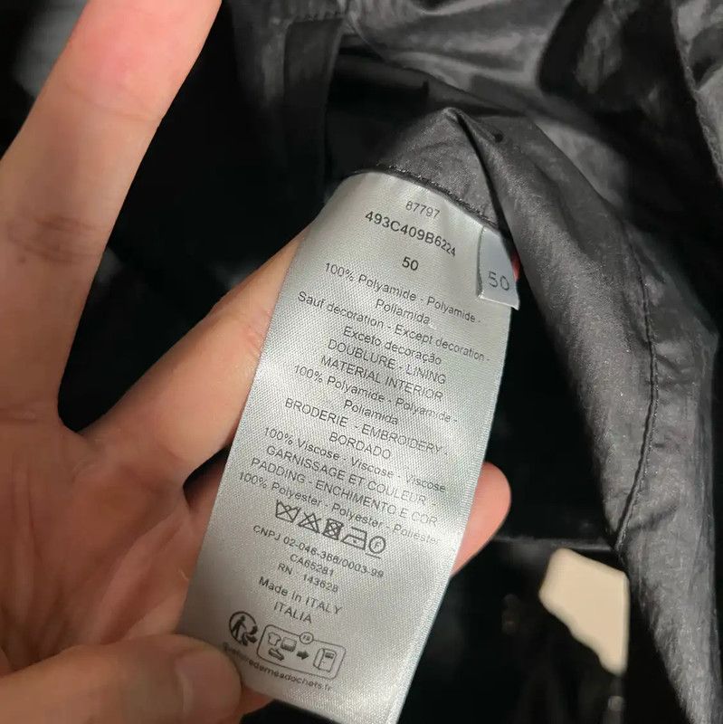 Dior Dior Black Cotton Oversized Jacket for Men 0089 Size US XL / EU 56 / 4 - 6 Thumbnail