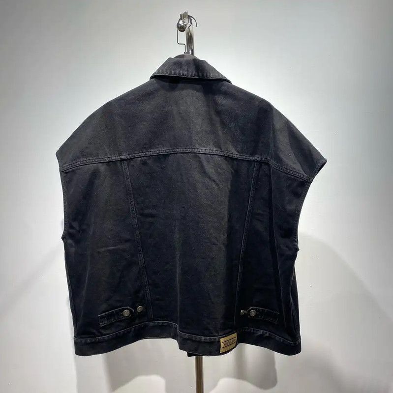 Dior Dior Oversized Black Denim Jacket 0089 Size US XXL / EU 58 / 5 - 2 Thumbnail