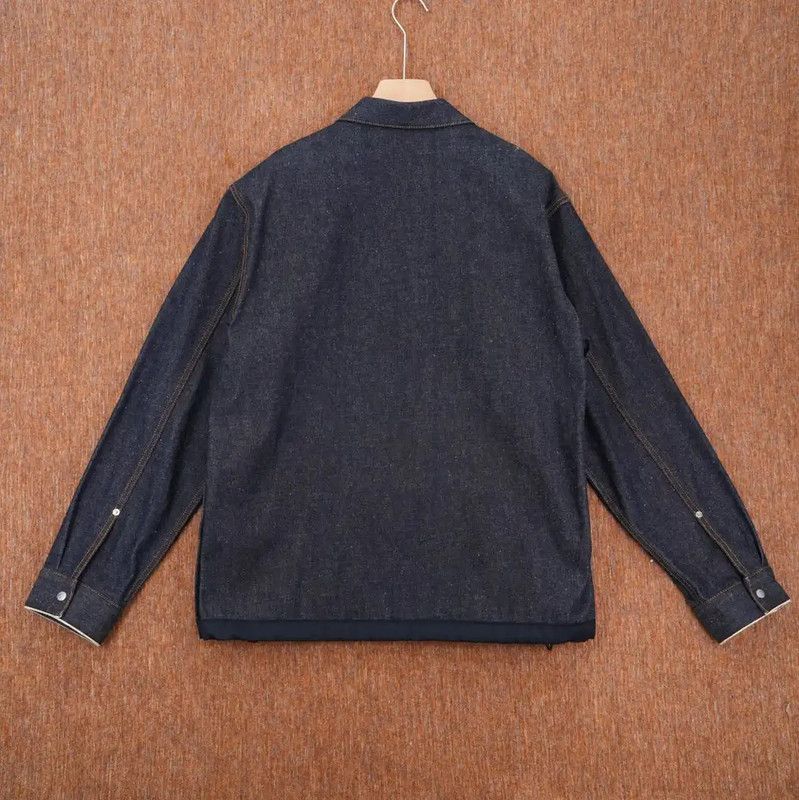 Dior Dior Men's XL Denim Jacket with Embroidery 0089 Size US XL / EU 56 / 4 - 2 Thumbnail