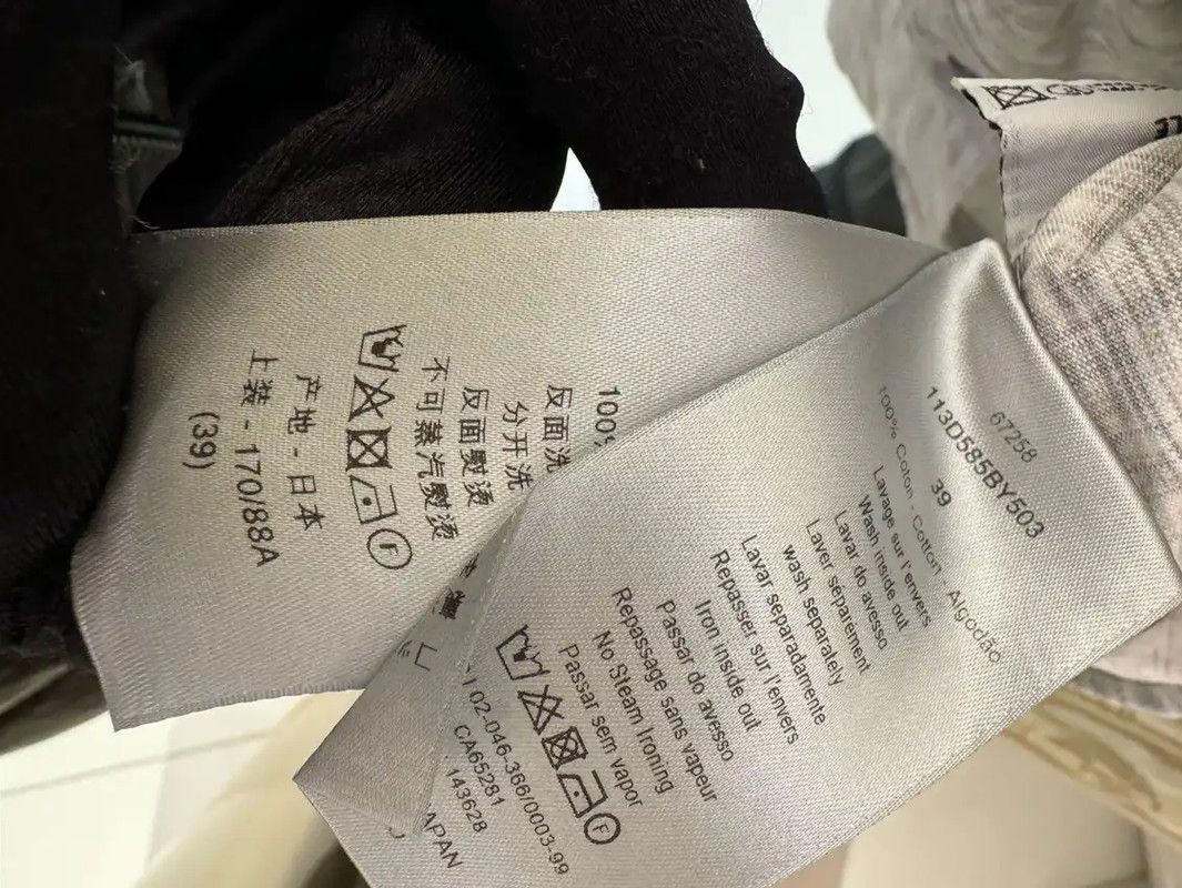 Dior Dior Men's Light Blue Denim Shirt 0089 Size US L / EU 52-54 / 3 - 8 Thumbnail