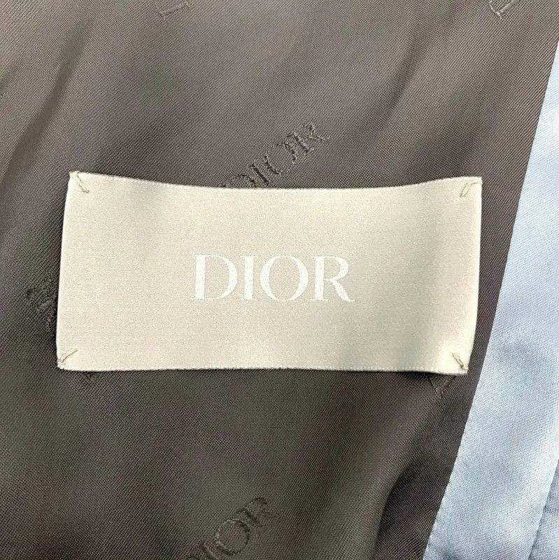Dior Dior Men's Blue Nylon Bomber Jacket 0089 Size US M / EU 48-50 / 2 - 6 Thumbnail
