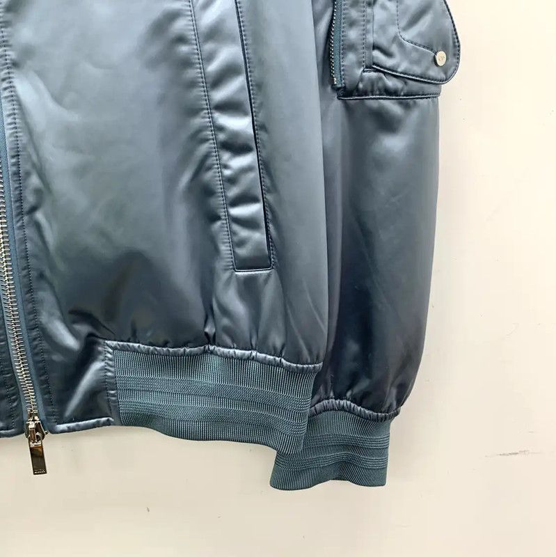 Dior Dior Men's Blue Nylon Bomber Jacket 0089 Size US M / EU 48-50 / 2 - 4 Thumbnail