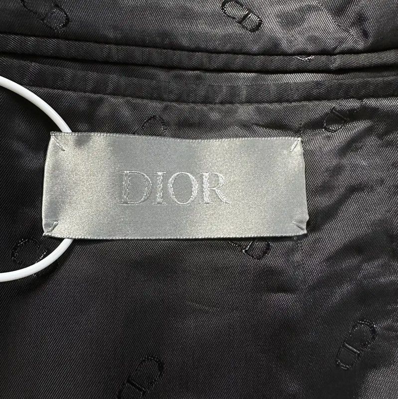 Dior Dior Long Sleeve Gray Patterned Coat 0089 Size US L / EU 52-54 / 3 - 3 Thumbnail