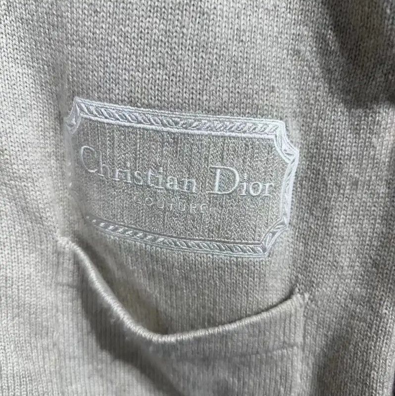 Dior Dior Men's XL Light Gray Wool Blend Sweater 0089 Size US XL / EU 56 / 4 - 3 Thumbnail