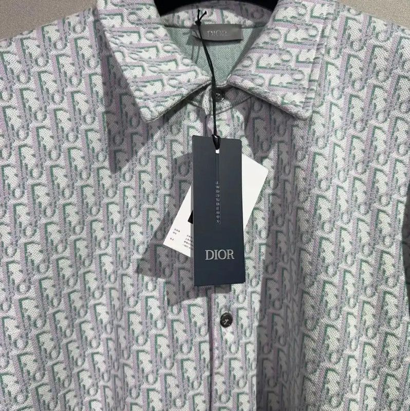 Dior Dior Men's Long Sleeve White Shirt 0089 Size US L / EU 52-54 / 3 - 3 Thumbnail
