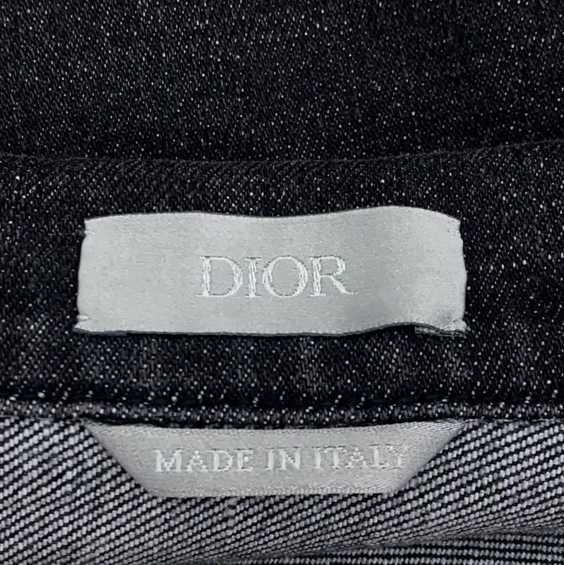 Dior Dior Black Cotton Denim Jacket for Men 0089 Size US XS / EU 42 / 0 - 6 Thumbnail