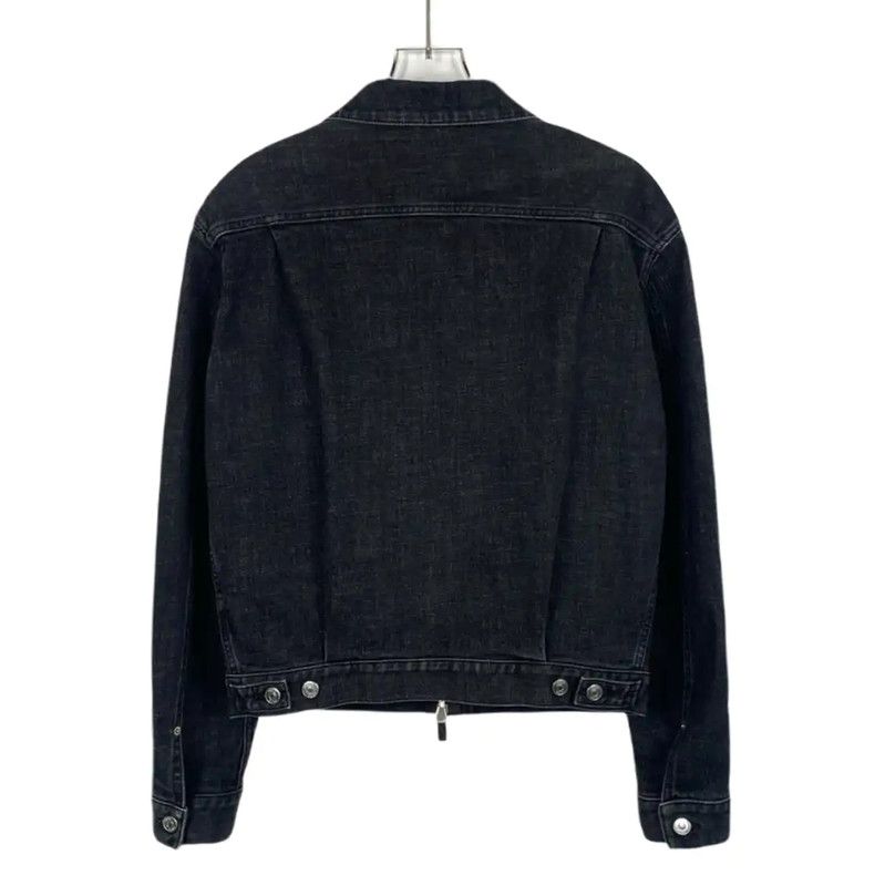 Dior Dior Black Cotton Denim Jacket for Men 0089 Size US XS / EU 42 / 0 - 2 Thumbnail