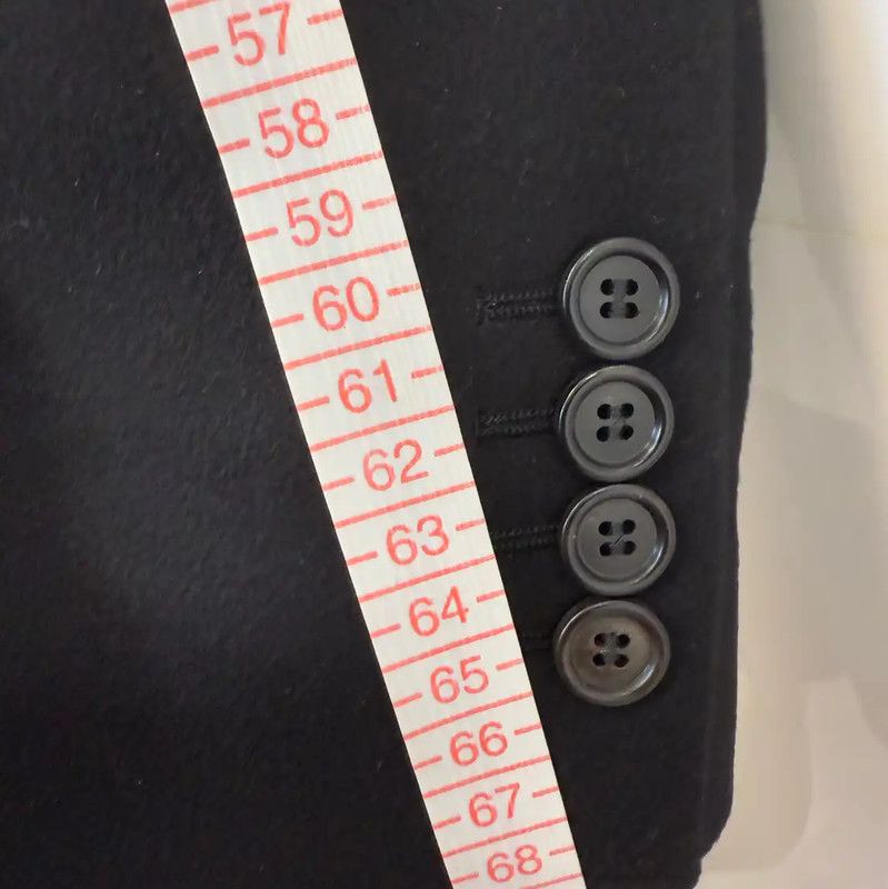 Dior Dior Men's Black Wool Winter Coat 0089 Size US L / EU 52-54 / 3 - 10 Thumbnail