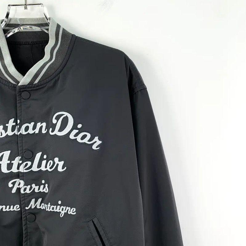 Dior Dior Atelier Men's Gray Outerwear Jacket 0089 Size US S / EU 44-46 / 1 - 3 Thumbnail