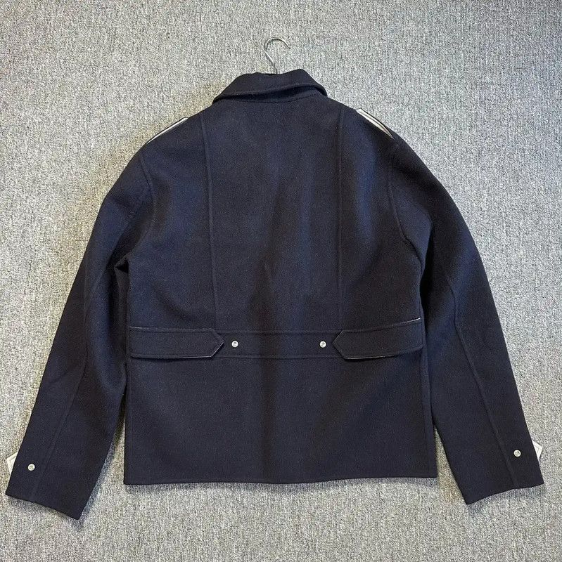 Dior Dior Embroidered Wool Overshirt in Dark Blue 0089 Size US XL / EU 56 / 4 - 6 Thumbnail