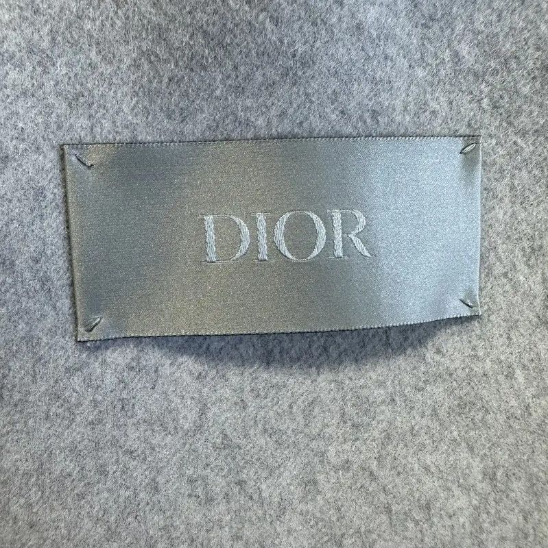 Dior Dior Embroidered Wool Overshirt in Dark Blue 0089 Size US XL / EU 56 / 4 - 8 Thumbnail