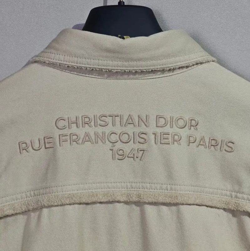 Dior Dior Light Khaki Cotton Men's Jacket 0089 Size US M / EU 48-50 / 2 - 5 Thumbnail