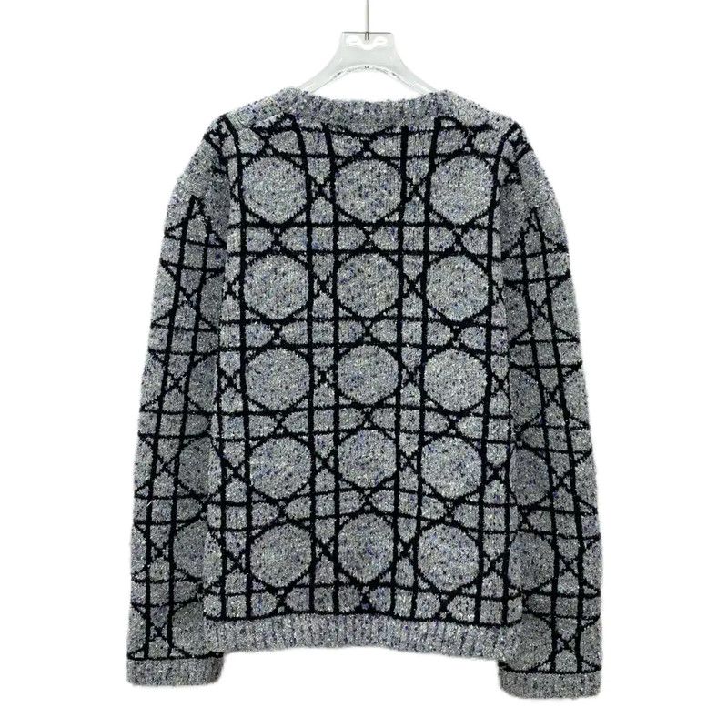 Dior Dior Gray Nylon Sweater for Men 0089 Size US XL / EU 56 / 4 - 2 Thumbnail