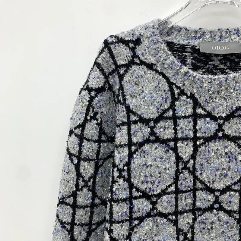 Dior Dior Gray Nylon Sweater for Men 0089 Size US XL / EU 56 / 4 - 3 Thumbnail