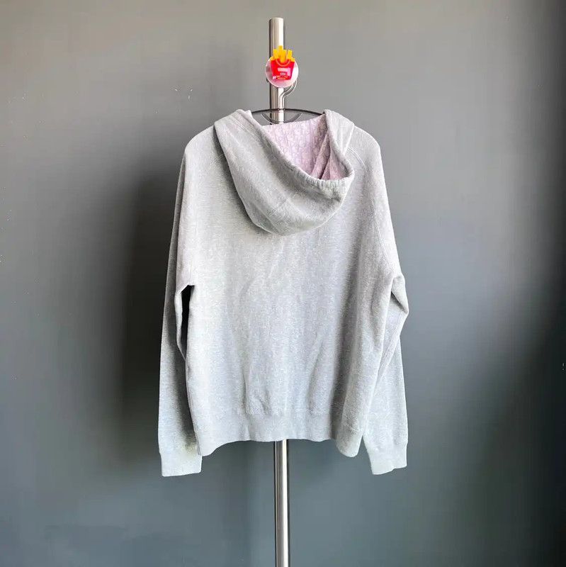 Dior Dior Gray Cotton Men's Hoodie 0089 Size US L / EU 52-54 / 3 - 2 Thumbnail