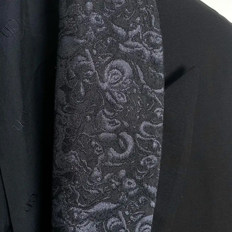 Dior Dior Black Cotton Blend Men's Coat 0089 Size US L / EU 52-54 / 3 - 5 Thumbnail
