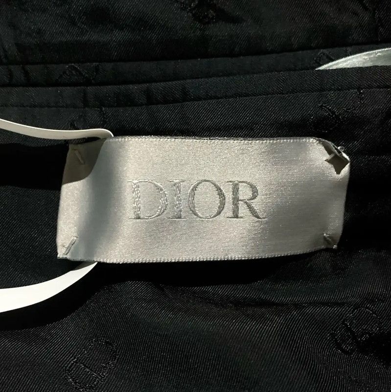 Dior Dior Black Cotton Blend Men's Coat 0089 Size US L / EU 52-54 / 3 - 6 Thumbnail