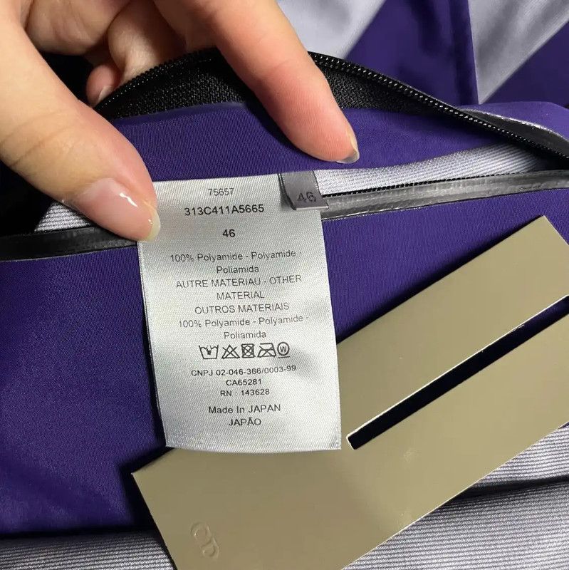 Dior Dior Purple Men's Outer Jacket 0089 Size US M / EU 48-50 / 2 - 4 Thumbnail