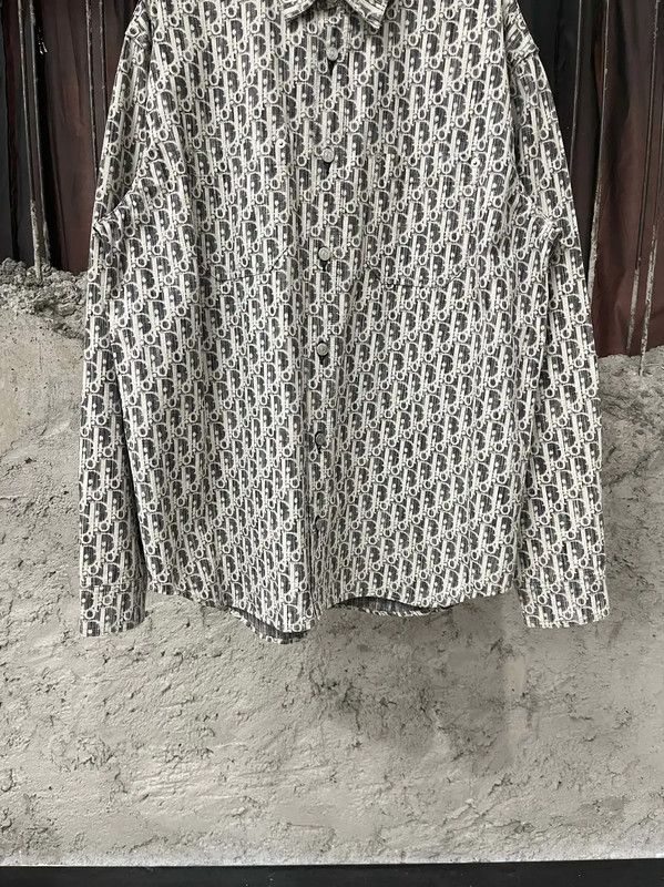 Dior Dior Multi-Color Cotton Long Sleeve Shirt 0089 Size US M / EU 48-50 / 2 - 4 Thumbnail