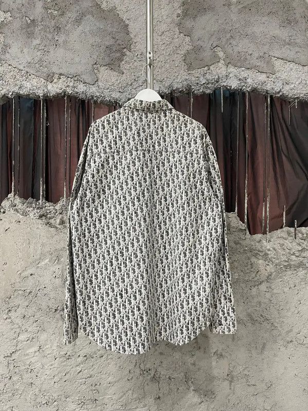 Dior Dior Multi-Color Cotton Long Sleeve Shirt 0089 Size US M / EU 48-50 / 2 - 2 Thumbnail