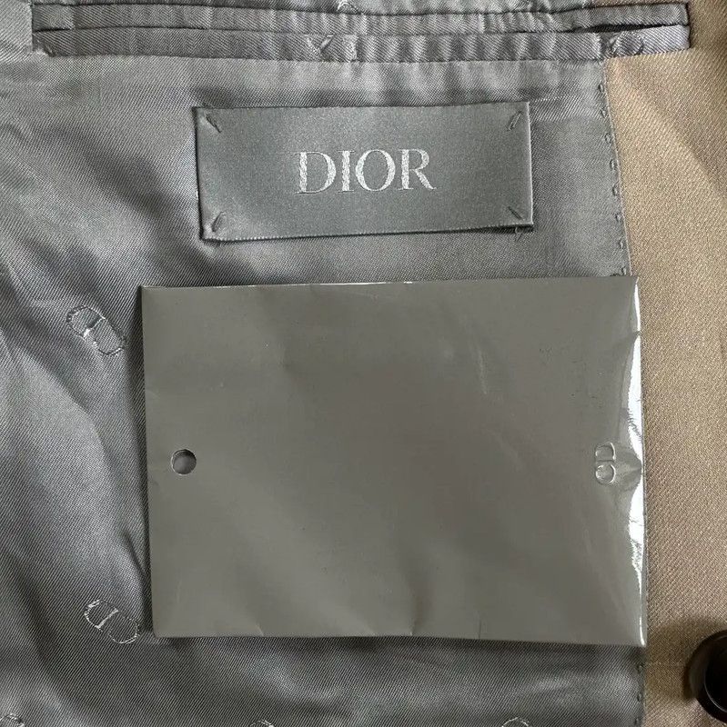Dior Dior Beige Cotton Blend Men's Coat 0089 Size US L / EU 52-54 / 3 - 5 Thumbnail