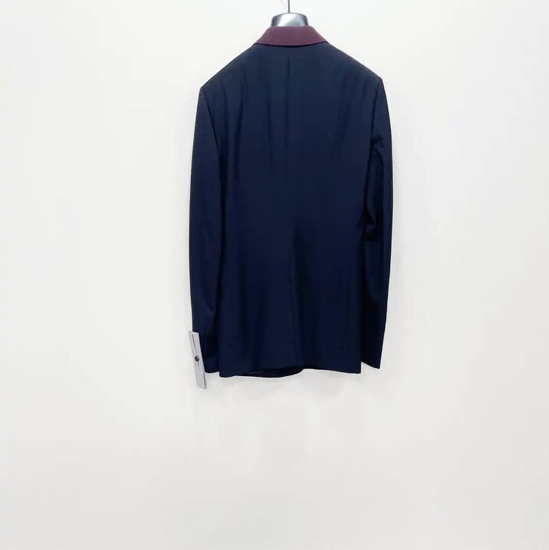 Dior Dior Navy Wool Men's Jacket 0089 Size US S / EU 44-46 / 1 - 2 Thumbnail